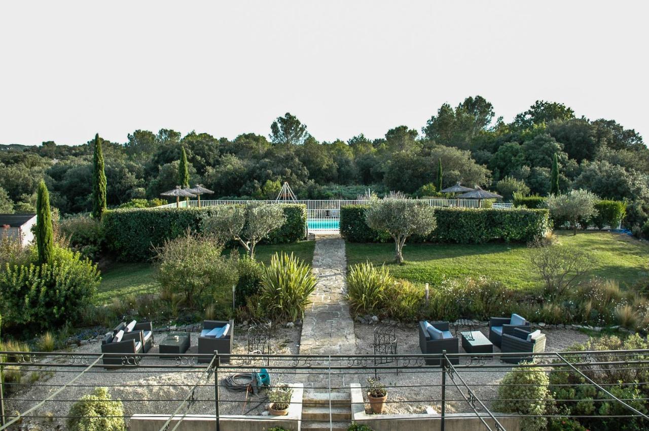 Hotel Restaurant Le Gardon - Pont Du Gard Collias 外观 照片